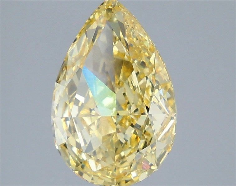 3.08 Carat Pear Shaped, Excellent Cut, VS1 Clarity, IGI Certified Lab Grown Diamond