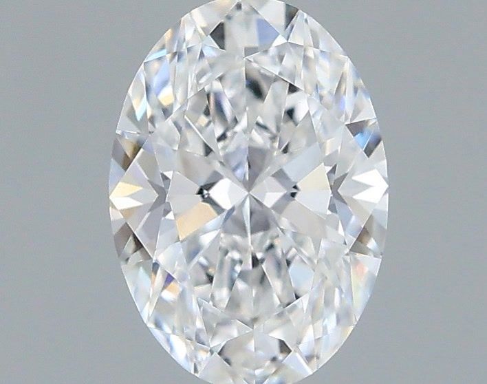 1.08 Carat Oval Shaped, Ideal Cut, D Color, VVS2 Clarity, IGI Certified Lab Grown Diamond
