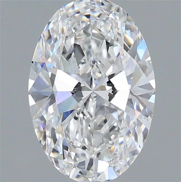1.59 Carat Oval Shaped, Ideal Cut, D Color, VVS2 Clarity, IGI Certified Lab Grown Diamond