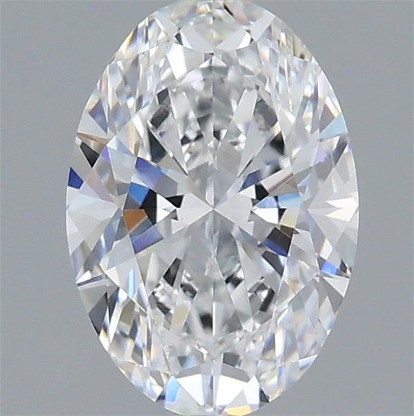 1.59 Carat Oval Shaped, Ideal Cut, D Color, VVS2 Clarity, IGI Certified Lab Grown Diamond