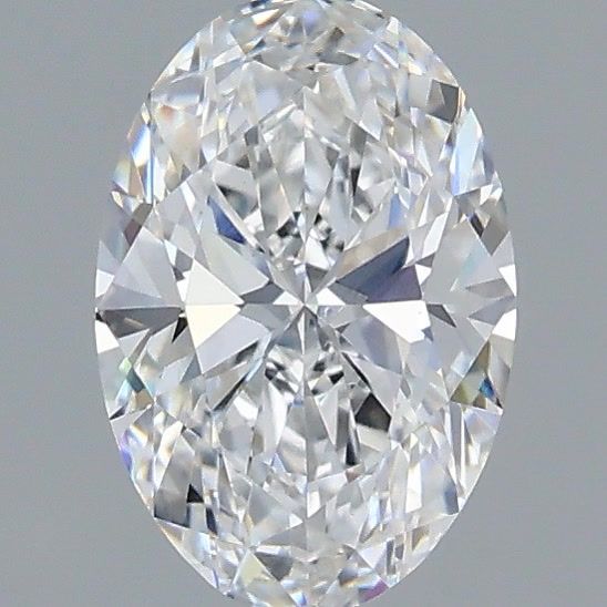 1.06 Carat Oval Shaped, Ideal Cut, D Color, VVS2 Clarity, IGI Certified Lab Grown Diamond