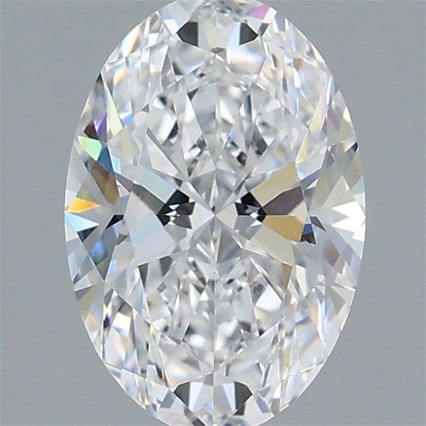 1.55 Carat Oval Shaped, Ideal Cut, D Color, VVS2 Clarity, IGI Certified Lab Grown Diamond