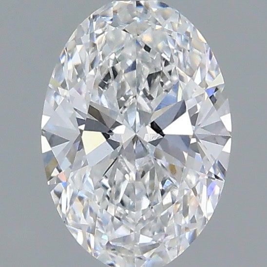 1.06 Carat Oval Shaped, Ideal Cut, D Color, VVS2 Clarity, IGI Certified Lab Grown Diamond