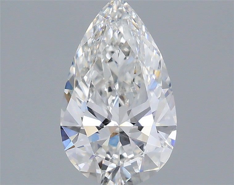 1.59 Carat Pear Shaped, Ideal Cut, E Color, VVS2 Clarity, IGI Certified Lab Grown Diamond