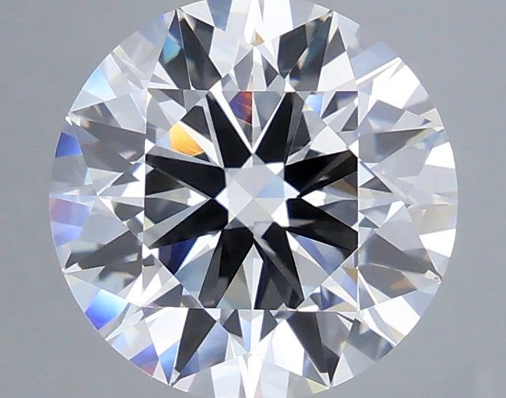 3.50 Carat Round Shaped, Excellent Cut, E Color, VVS2 Clarity, IGI Certified Lab Grown Diamond