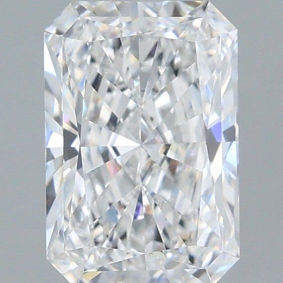 1.57 Carat Radiant Shaped, Ideal Cut, D Color, VVS2 Clarity, IGI Certified Lab Grown Diamond