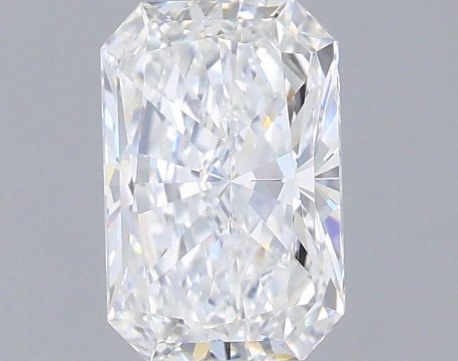 1.08 Carat Radiant Shaped, Ideal Cut, E Color, VVS2 Clarity, IGI Certified Lab Grown Diamond