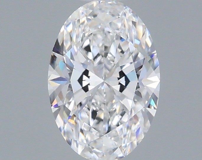 1.06 Carat Oval Shaped, Ideal Cut, D Color, VVS2 Clarity, IGI Certified Lab Grown Diamond