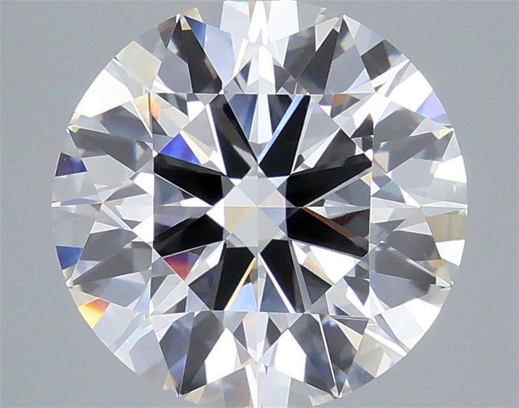 5.08 Carat Round Shaped, Excellent Cut, E Color, VVS2 Clarity, IGI Certified Lab Grown Diamond