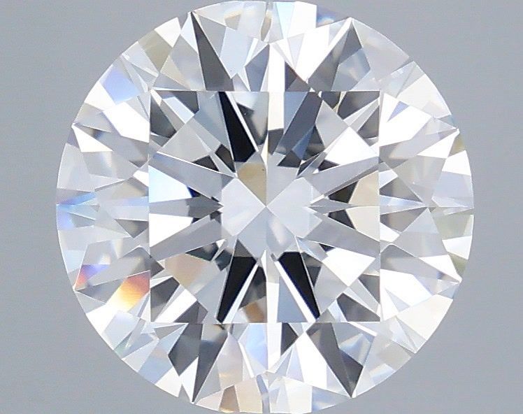 3.59 Carat Round Shaped, Ideal Cut, F Color, VS1 Clarity, IGI Certified Lab Grown Diamond