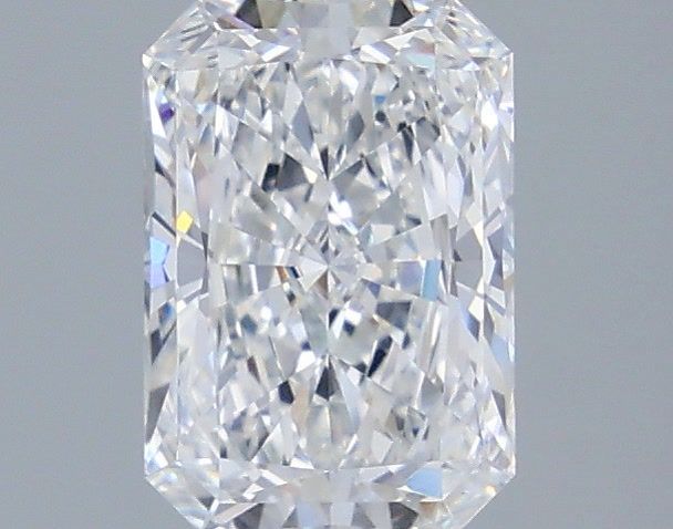 1.58 Carat Radiant Shaped, Ideal Cut, D Color, VVS2 Clarity, IGI Certified Lab Grown Diamond