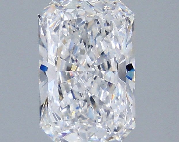 1.56 Carat Radiant Shaped, Ideal Cut, D Color, VVS2 Clarity, IGI Certified Lab Grown Diamond