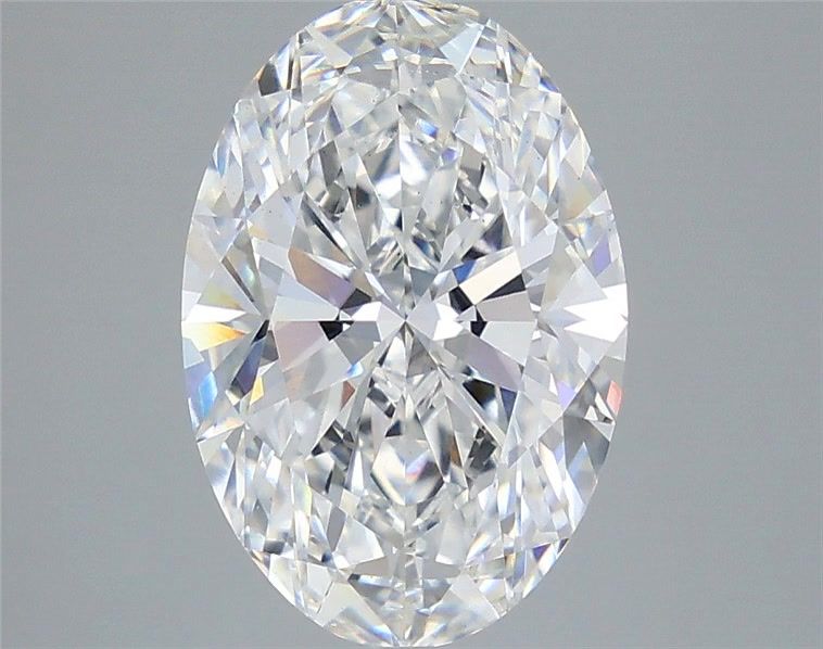 4.06 Carat Oval Shaped, Ideal Cut, E Color, VS2 Clarity, IGI Certified Lab Grown Diamond