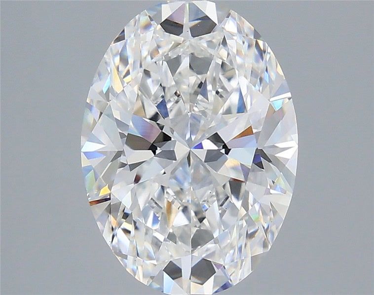 3.58 Carat Oval Shaped, Ideal Cut, E Color, VS1 Clarity, IGI Certified Lab Grown Diamond