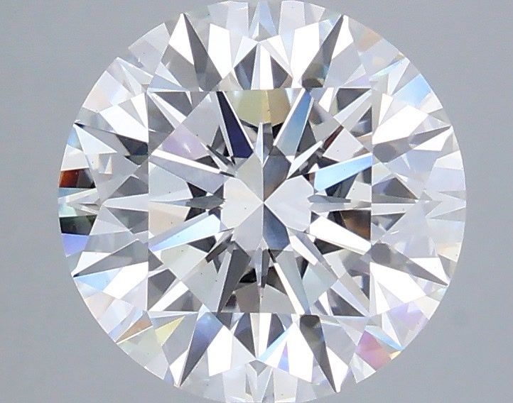4.07 Carat Round Shaped, Ideal Cut, E Color, VS1 Clarity, IGI Certified Lab Grown Diamond