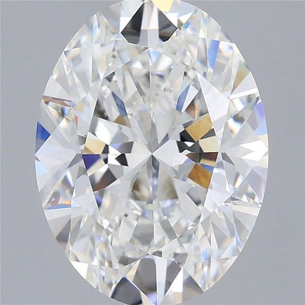 4.02 Carat Oval Shaped, Ideal Cut, E Color, VS2 Clarity, IGI Certified Lab Grown Diamond