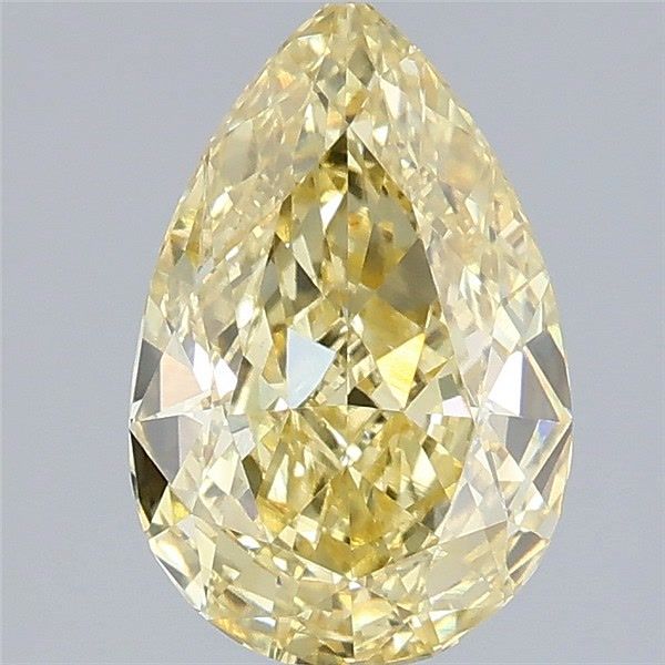 2.08 Carat Pear Shaped, Excellent Cut, VVS2 Clarity, IGI Certified Lab Grown Diamond