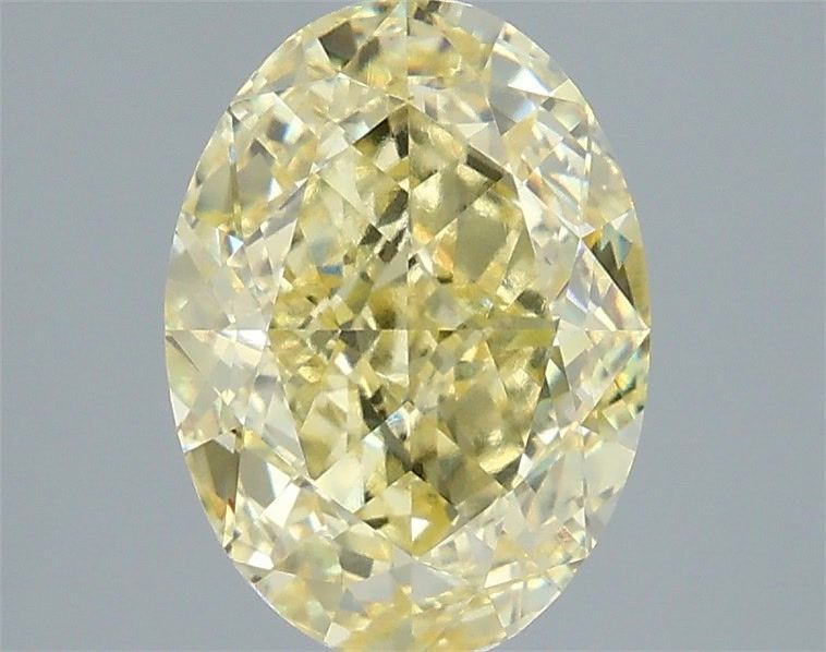 3.00 Carat Oval Shaped, Excellent Cut, VVS2 Clarity, IGI Certified Lab Grown Diamond