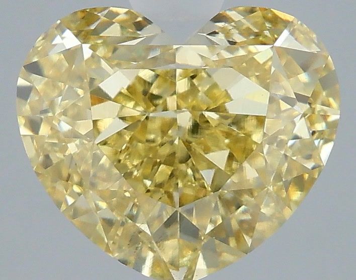 3.05 Carat Heart Shaped, Ideal Cut, VS1 Clarity, IGI Certified Lab Grown Diamond