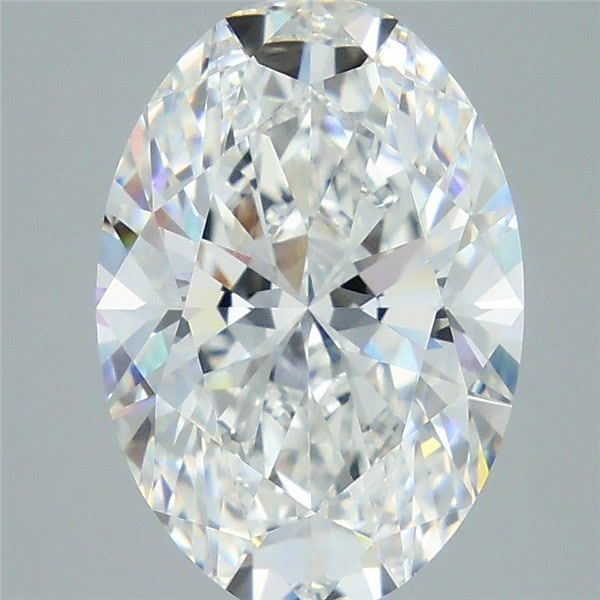 4.59 Carat Oval Shaped, Ideal Cut, E Color, VVS2 Clarity, IGI Certified Lab Grown Diamond