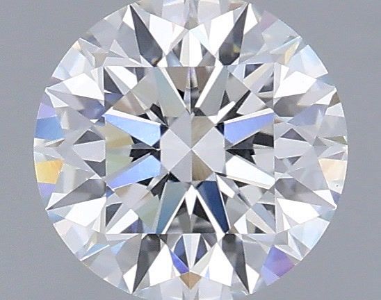 1.09 Carat Round Shaped, Ideal Cut, D Color, VVS2 Clarity, IGI Certified Lab Grown Diamond