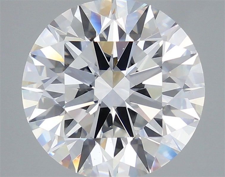 5.00 Carat Round Shaped, Ideal Cut, E Color, VS2 Clarity, IGI Certified Lab Grown Diamond