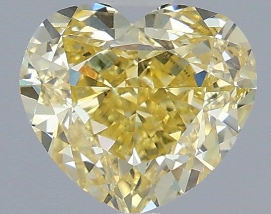 1.53 Carat Heart Shaped, Excellent Cut, VVS2 Clarity, IGI Certified Lab Grown Diamond