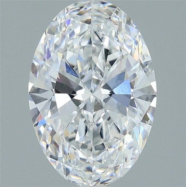 2.07 Carat Oval Shaped, Ideal Cut, D Color, VVS1 Clarity, IGI Certified Lab Grown Diamond