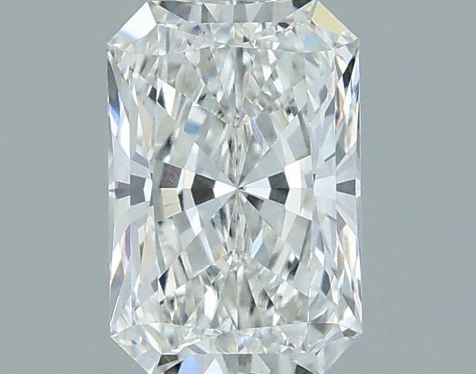 1.09 Carat Radiant Shaped, Ideal Cut, E Color, VVS2 Clarity, IGI Certified Lab Grown Diamond