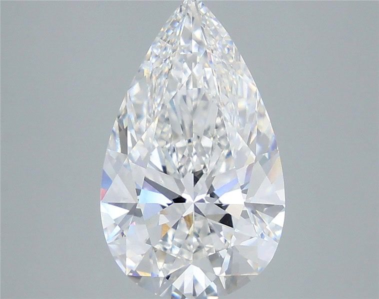 4.50 Carat Pear Shaped, Ideal Cut, E Color, VS1 Clarity, IGI Certified Lab Grown Diamond