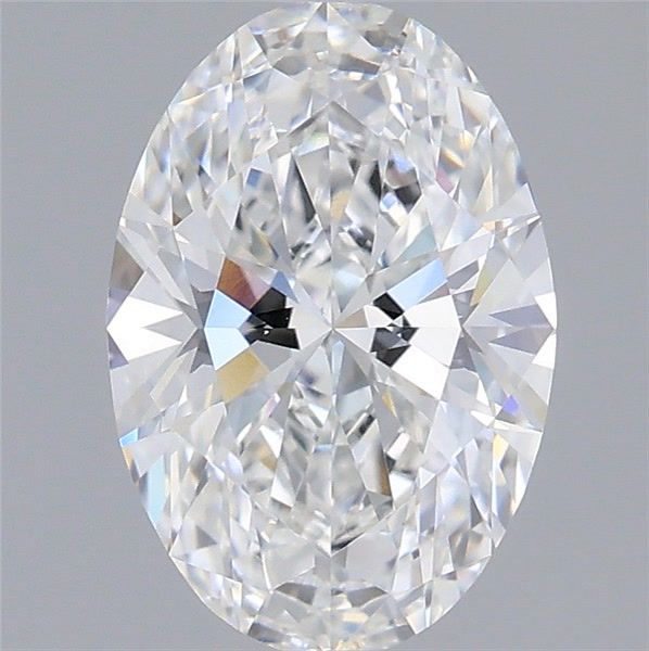1.58 Carat Oval Shaped, Ideal Cut, D Color, VVS2 Clarity, IGI Certified Lab Grown Diamond