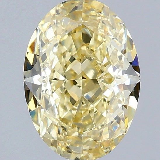 1.08 Carat Oval Shaped, Excellent Cut, VVS2 Clarity, IGI Certified Lab Grown Diamond