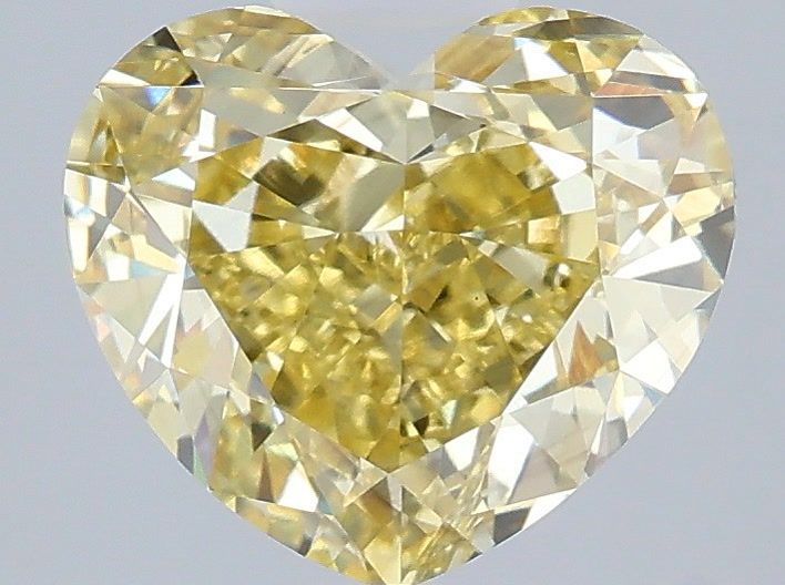 3.08 Carat Heart Shaped, Ideal Cut, VS2 Clarity, IGI Certified Lab Grown Diamond