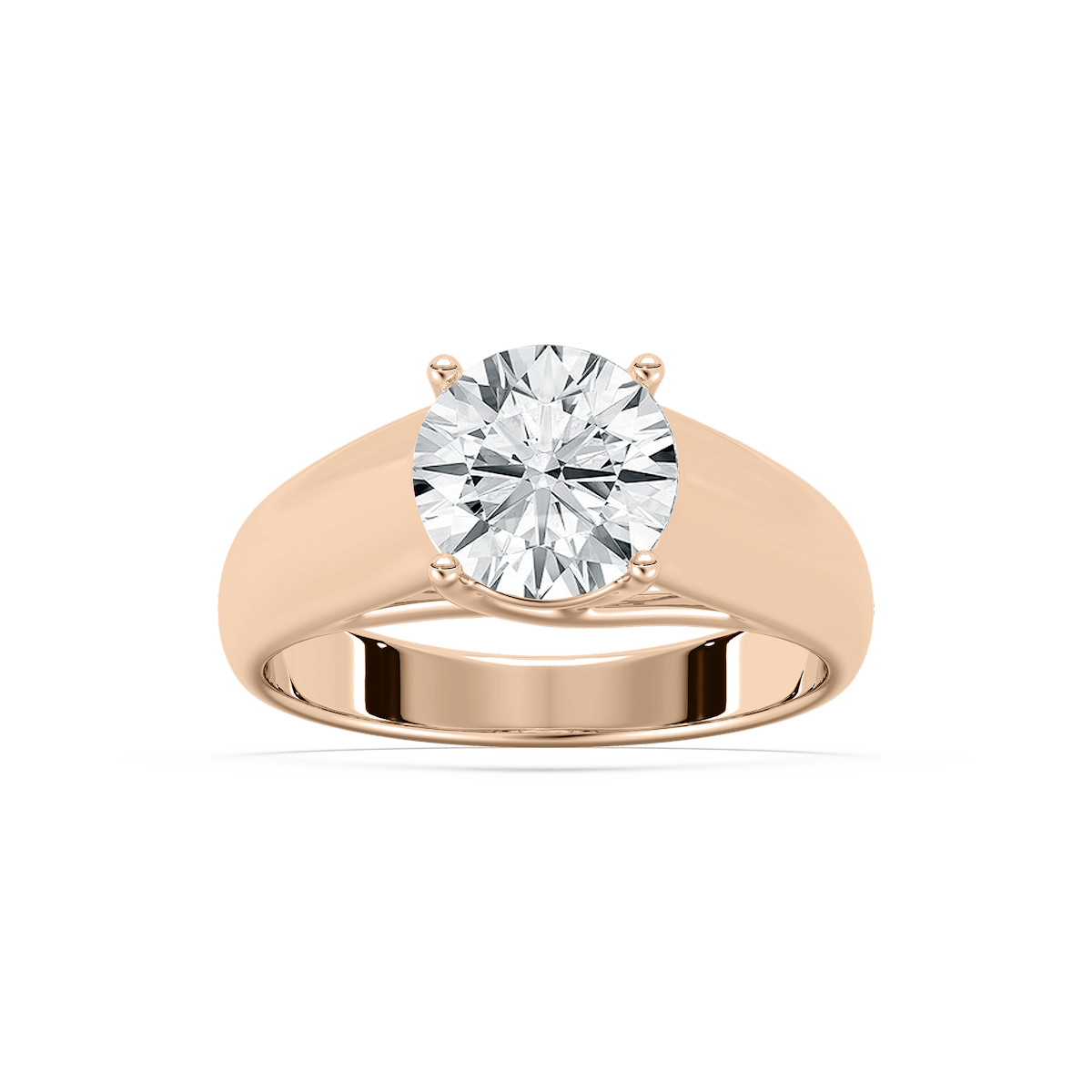 Kelse Luxe Engagement Ring in Rose Gold