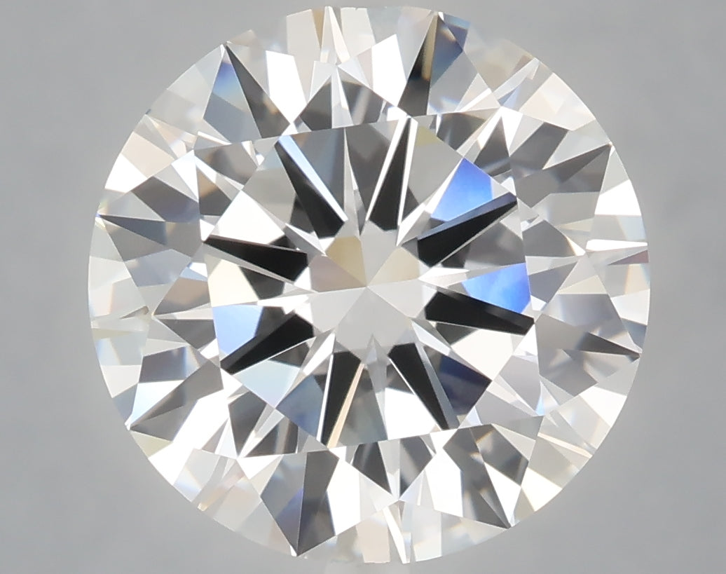 6.02 Carat Round Shaped, Excellent Cut, E Color, VVS2 Clarity, IGI Certified Lab Grown Diamond