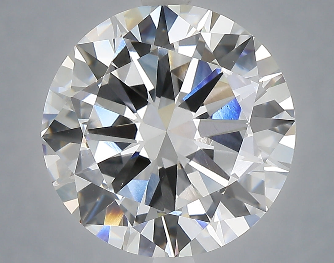 6.00 Carat Round Shaped, Very Good Cut, E Color, VS1 Clarity, IGI Certified Lab Grown Diamond