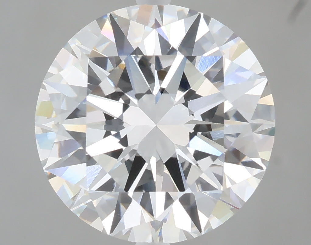 6.00 Carat Round Shaped, Excellent Cut, F Color, VVS1 Clarity, IGI Certified Lab Grown Diamond