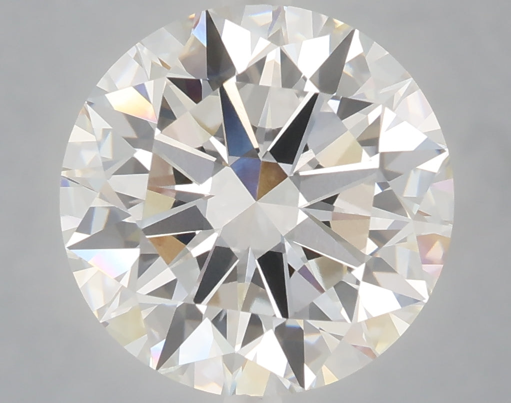 6.03 Carat Round Shaped, Excellent Cut, F Color, VVS1 Clarity, IGI Certified Lab Grown Diamond