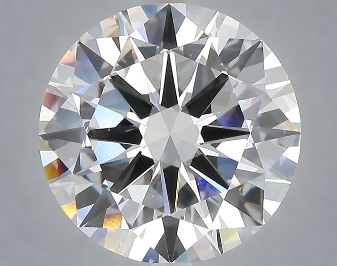 6.00 Carat Round Shaped, Excellent Cut, E Color, VS1 Clarity, IGI Certified Lab Grown Diamond
