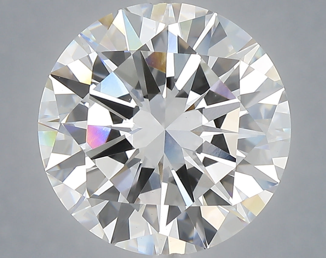 6.01 Carat Round Shaped, Very Good Cut, E Color, VVS2 Clarity, IGI Certified Lab Grown Diamond