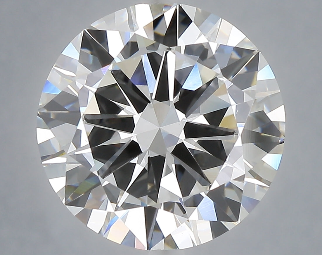 6.01 Carat Round Shaped, Very Good Cut, E Color, VS1 Clarity, IGI Certified Lab Grown Diamond