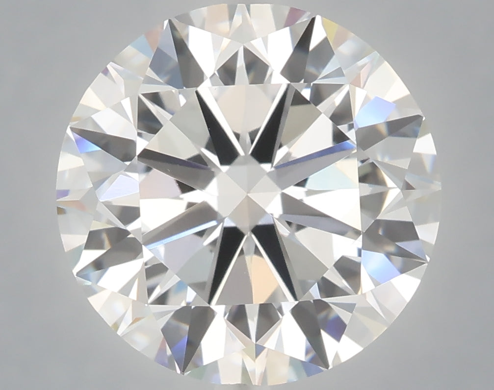 6.00 Carat Round Shaped, Excellent Cut, E Color, VVS2 Clarity, IGI Certified Lab Grown Diamond