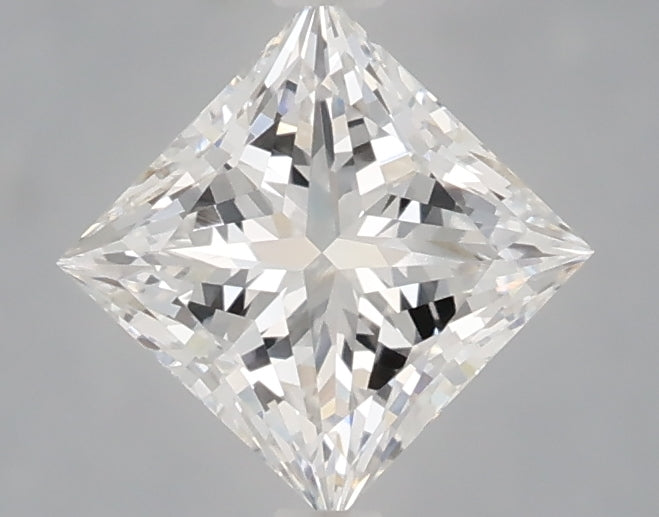 1.10 Carat Princess Shaped, Ideal Cut, E Color, VVS1 Clarity, IGI Certified Lab Grown Diamond