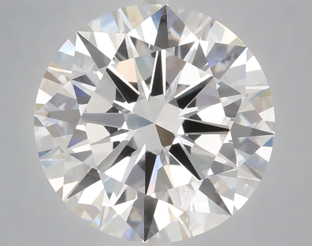6.00 Carat Round Shaped, Excellent Cut, E Color, VVS2 Clarity, IGI Certified Lab Grown Diamond