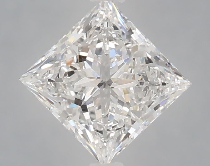 1.10 Carat Princess Shaped, Very Good Cut, D Color, VVS2 Clarity, IGI Certified Lab Grown Diamond