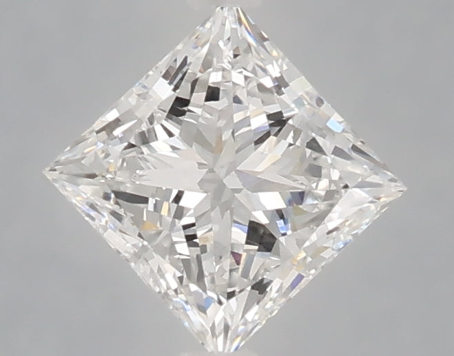 1.05 Carat Princess Shaped, Very Good Cut, D Color, VVS2 Clarity, IGI Certified Lab Grown Diamond
