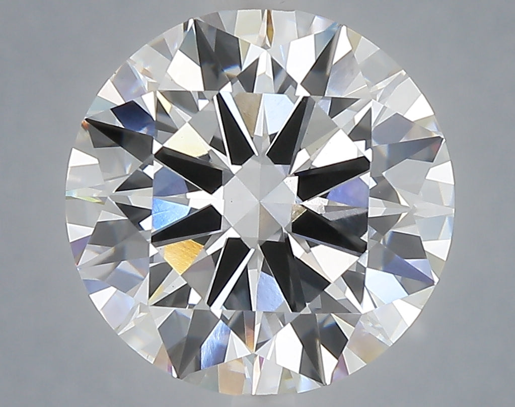 5.08 Carat Round Shaped, Excellent Cut, F Color, VS1 Clarity, IGI Certified Lab Grown Diamond