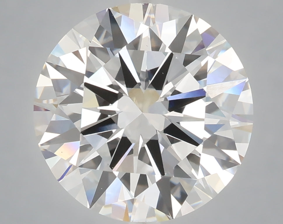 5.06 Carat Round Shaped, Excellent Cut, E Color, VS1 Clarity, IGI Certified Lab Grown Diamond