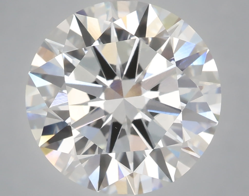 6.00 Carat Round Shaped, Excellent Cut, E Color, VVS2 Clarity, IGI Certified Lab Grown Diamond
