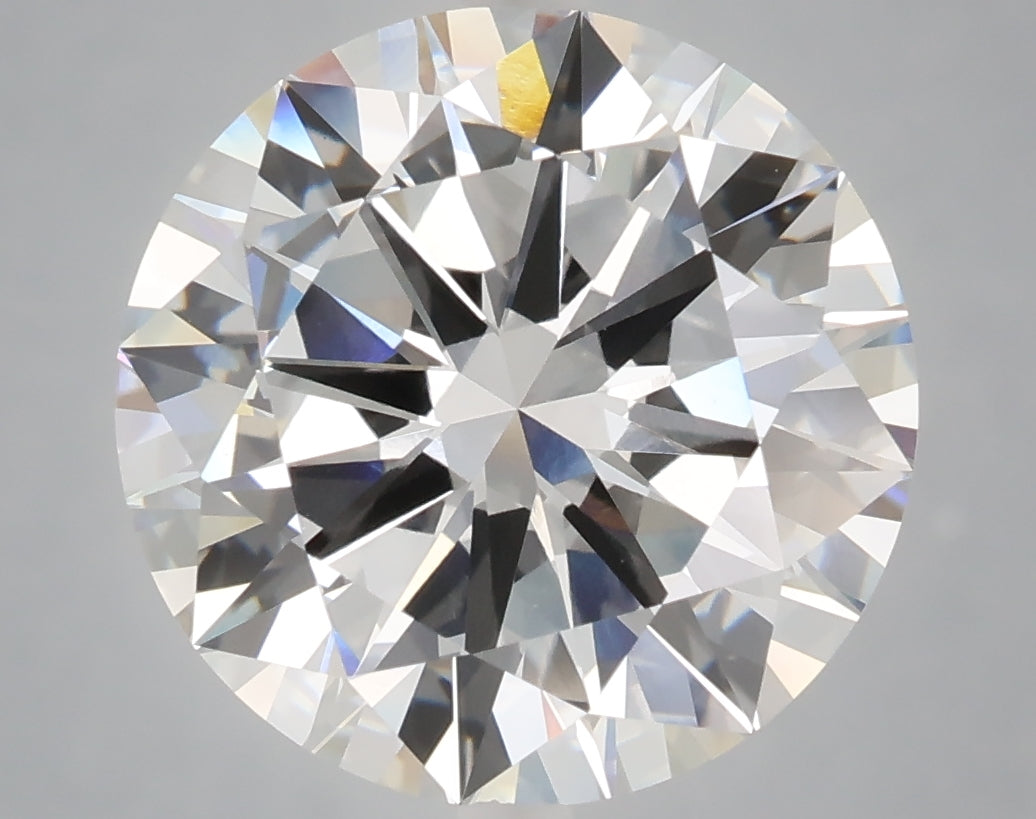 6.00 Carat Round Shaped, Excellent Cut, E Color, VVS2 Clarity, IGI Certified Lab Grown Diamond